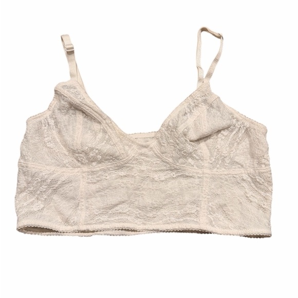 Free People Other - Free People Lace Bralette - Cream